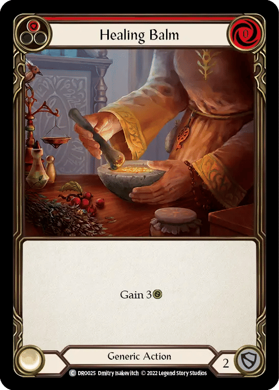 Healing Balm (Red) — Dromai - Blitz Deck — Flesh and Blood