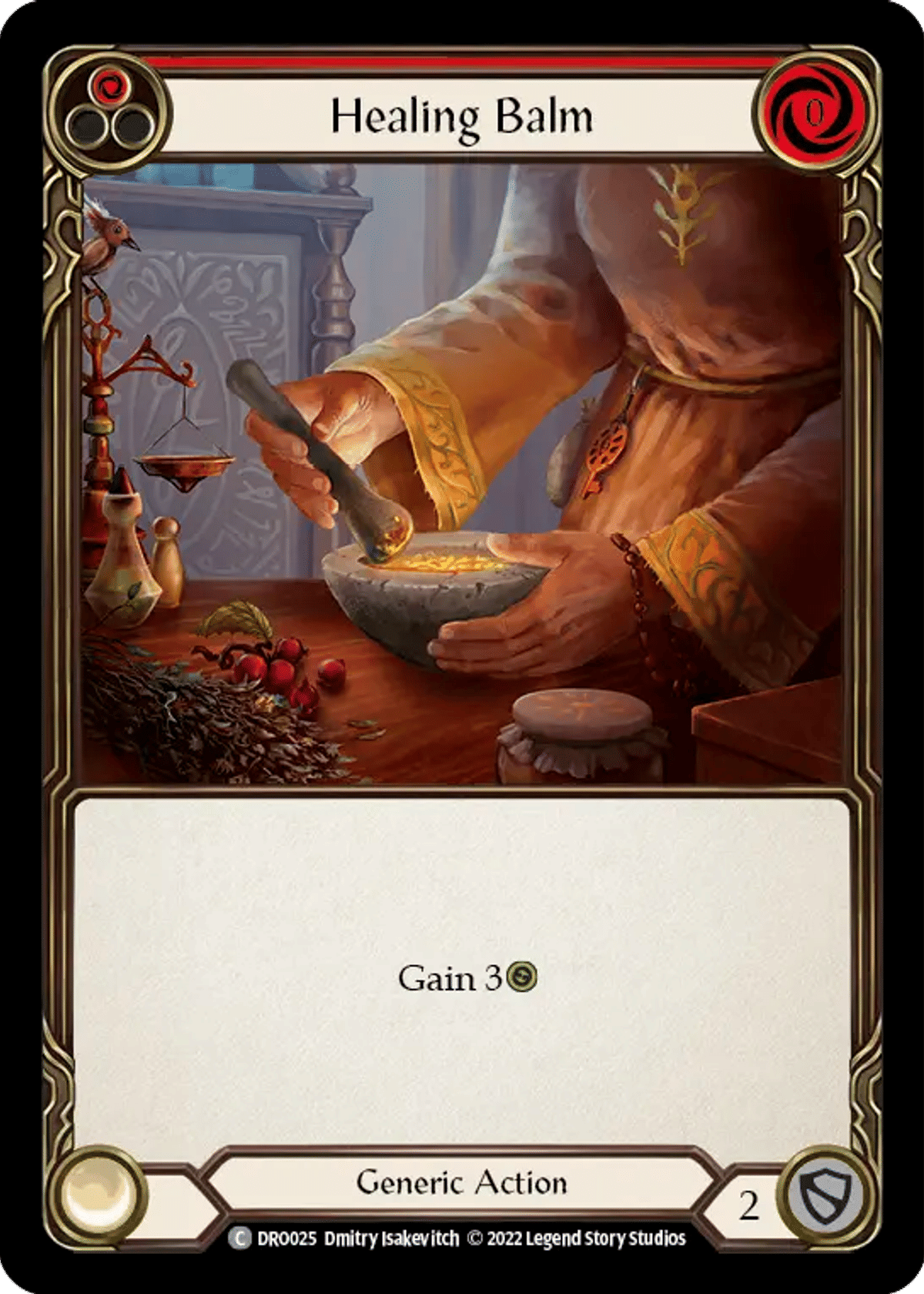 Healing Balm (Red) from Dromai - Blitz Deck - Flesh and Blood