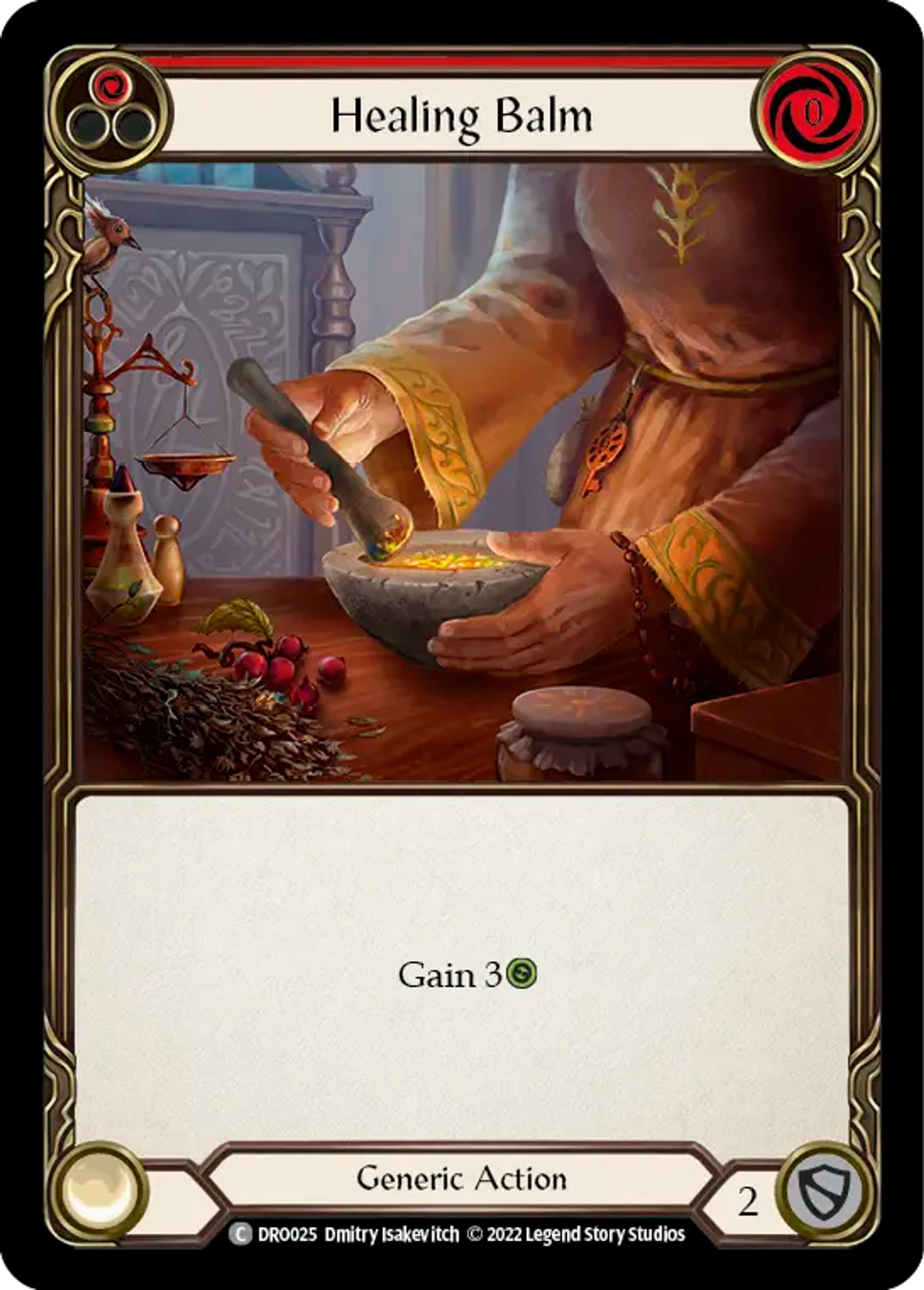 Healing Balm (Red) — Dromai - Blitz Deck — Flesh and Blood