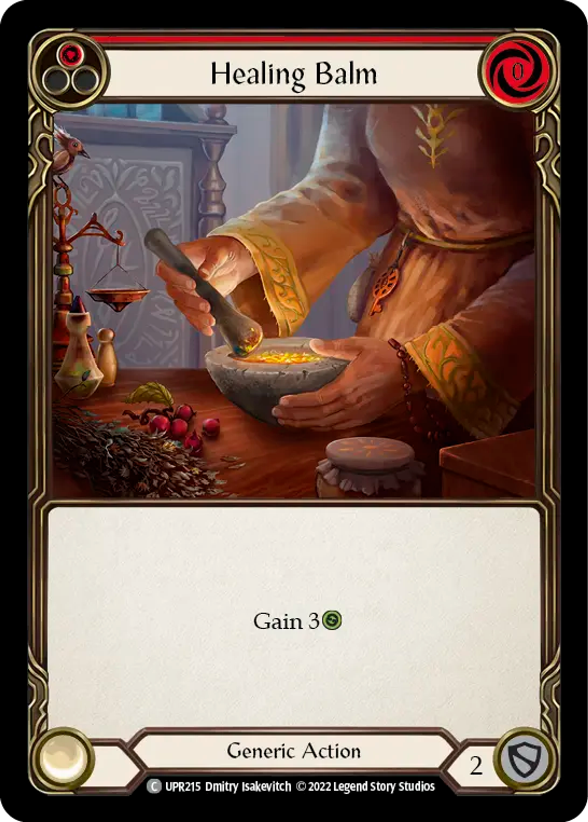 Healing Balm (Red) — Uprising — Flesh and Blood