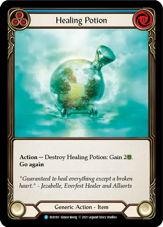 Healing Potion (Blue) — Everfest — Flesh and Blood