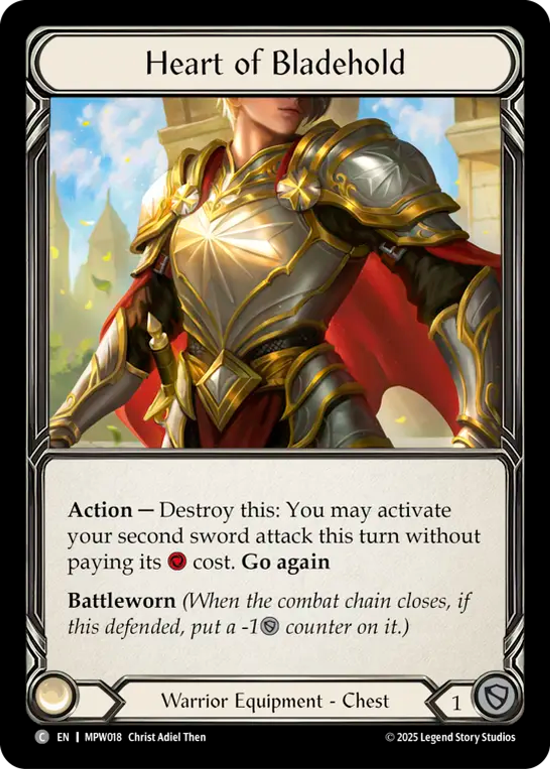 Heart of Bladehold — Mastery Pack Warrior — Flesh and Blood