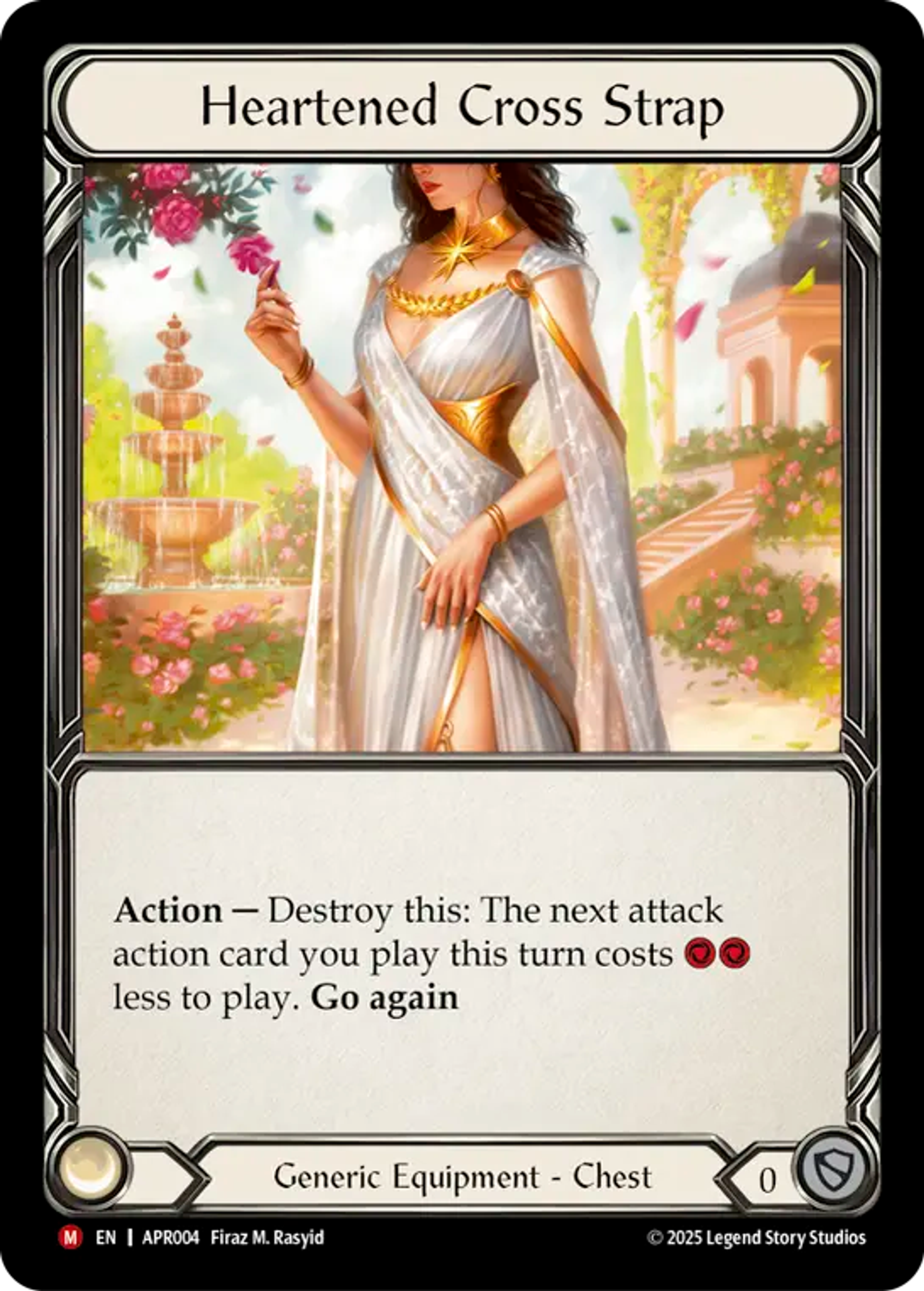 Heartened Cross Strap — Armory Deck Legends - Prism Sculptor of Arc Light — Flesh and Blood