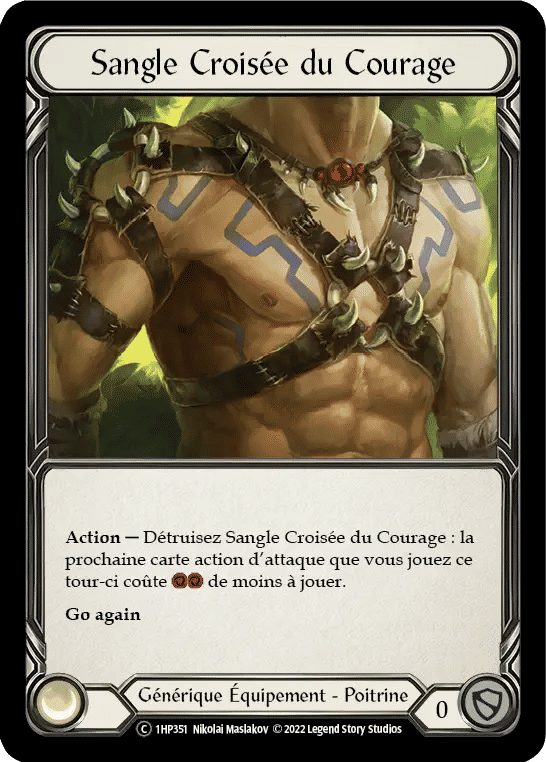 Sangle Croisée du Courage — History Pack 1 - Black Label — Flesh and Blood