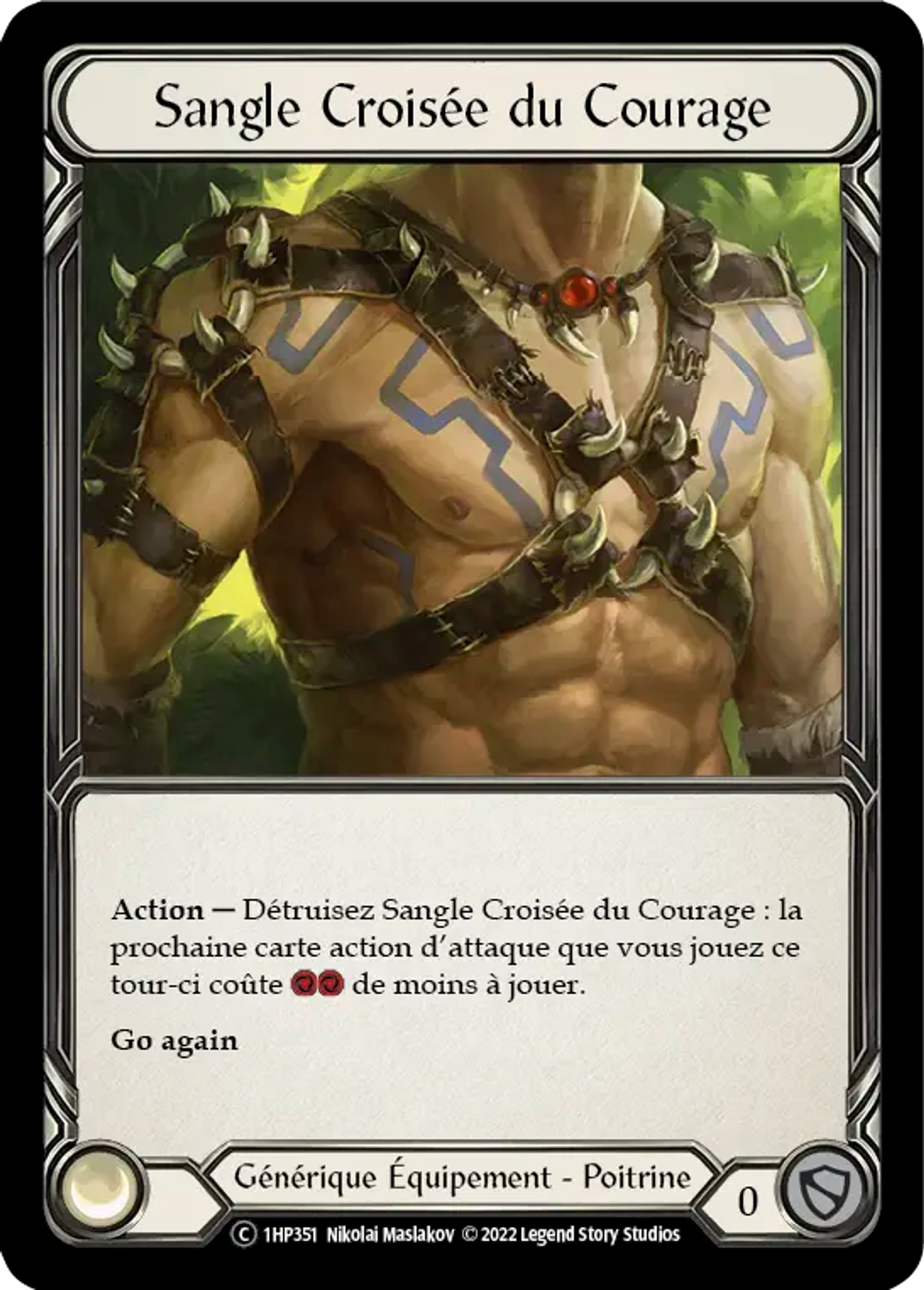 Sangle Croisée du Courage — History Pack 1 - Black Label — Flesh and Blood
