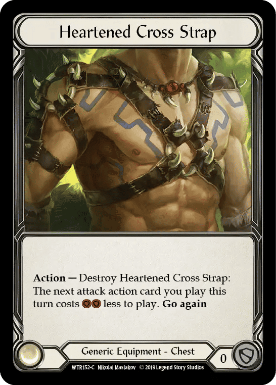 Heartened Cross Strap — Welcome to Rathe — Flesh and Blood