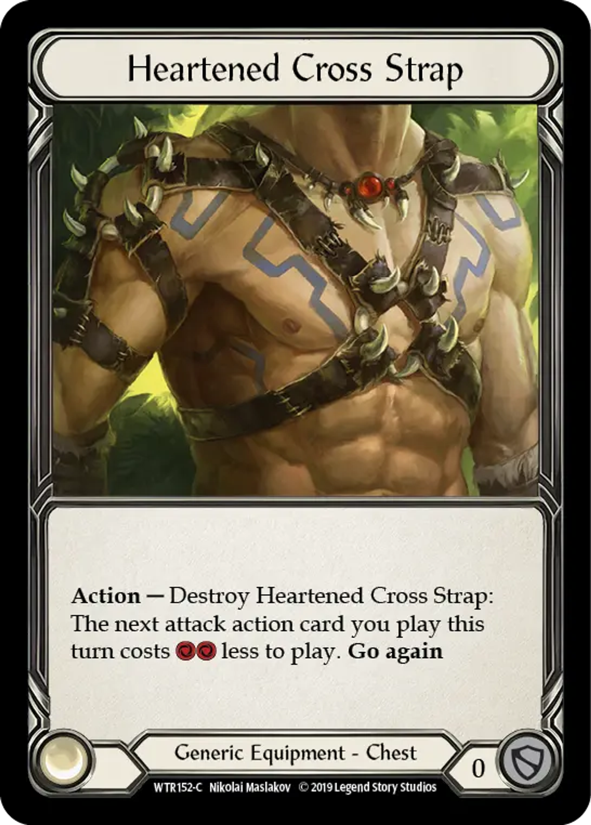 Heartened Cross Strap — Welcome to Rathe — Flesh and Blood