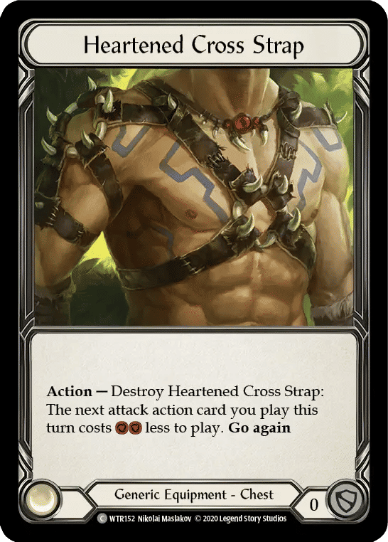 Heartened Cross Strap — Welcome to Rathe - Unlimited — Flesh and Blood