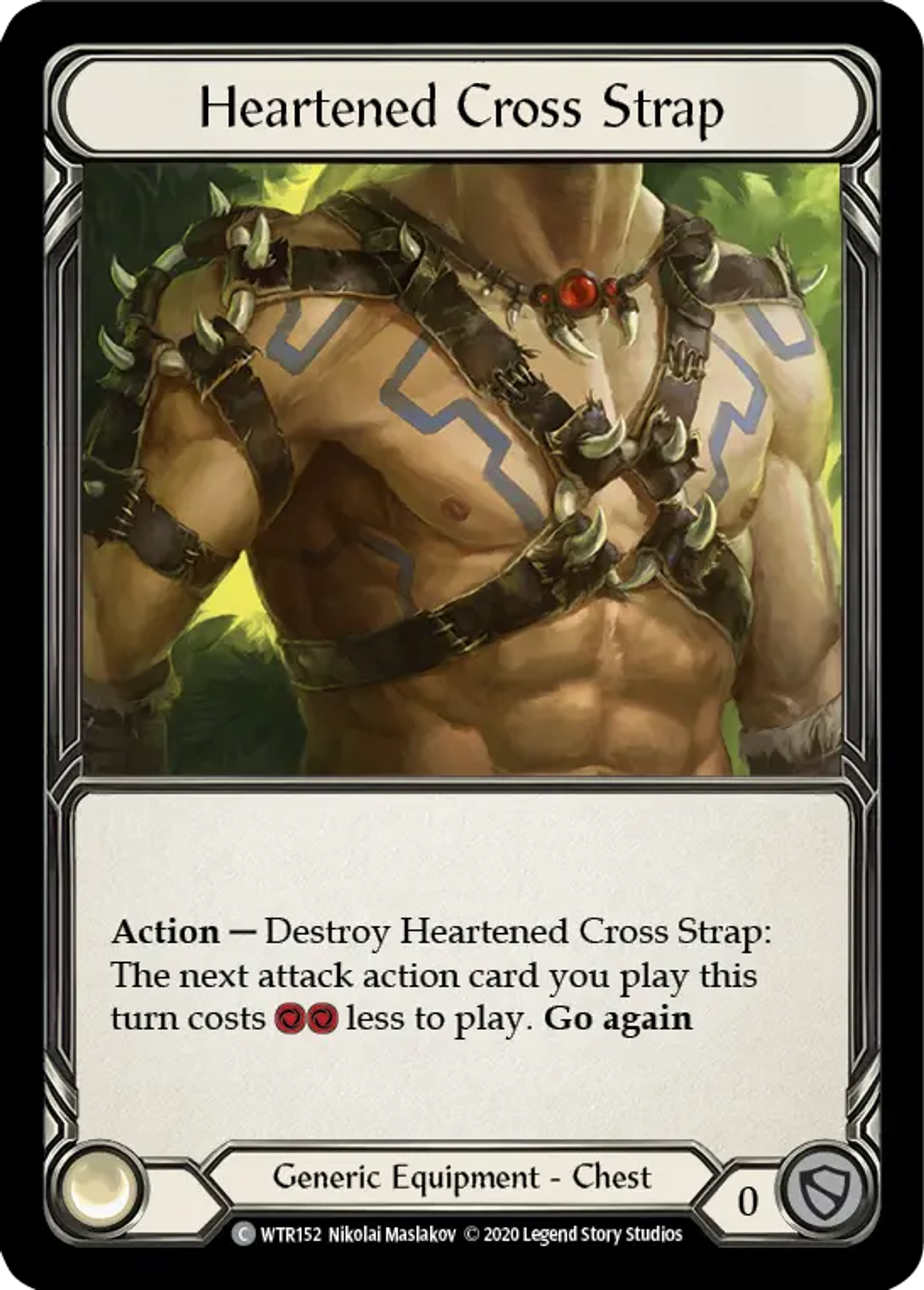 Heartened Cross Strap — Welcome to Rathe - Unlimited — Flesh and Blood