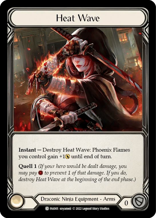 Heat Wave — Fai - Blitz Deck — Flesh and Blood