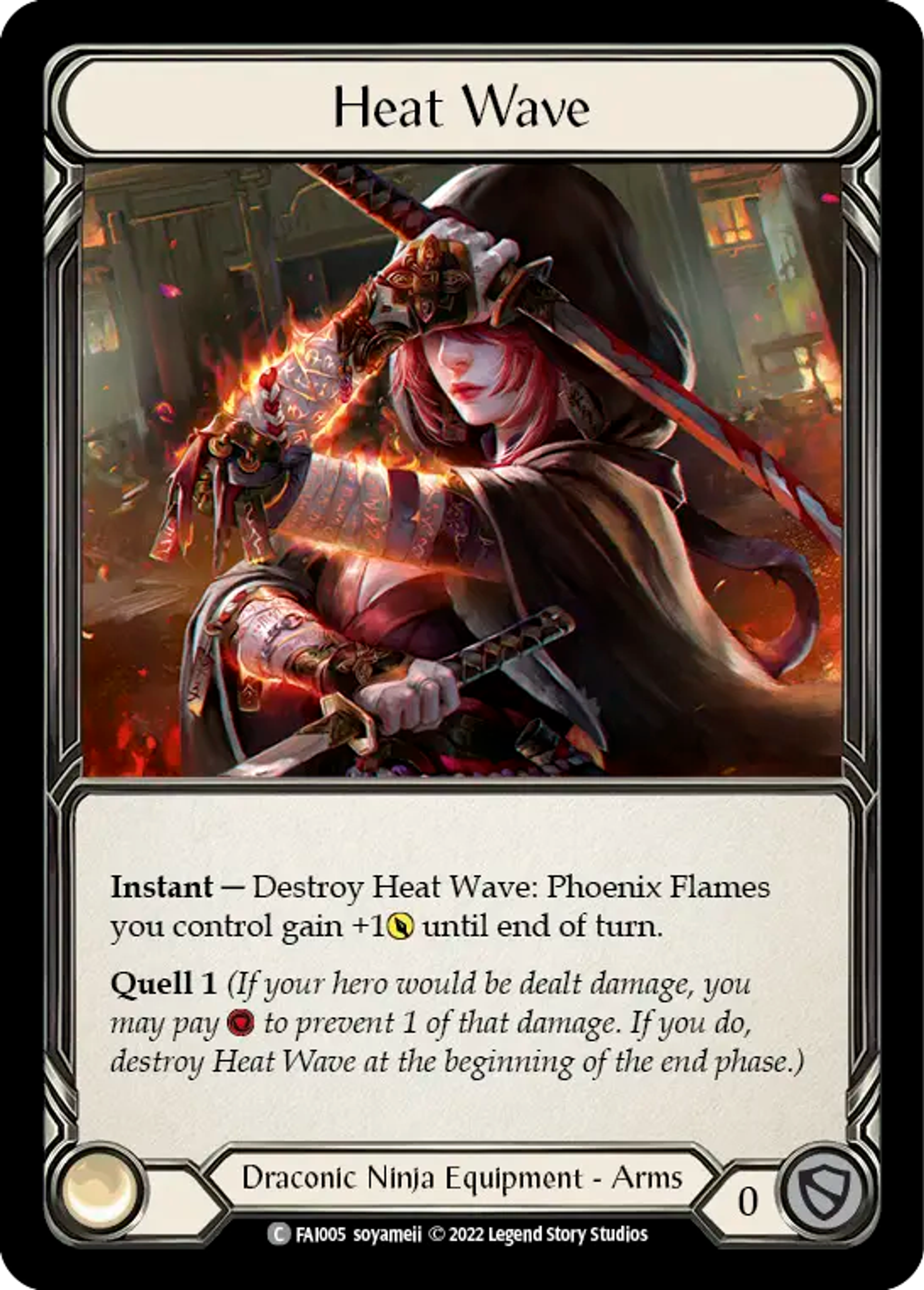 Heat Wave — Fai - Blitz Deck — Flesh and Blood