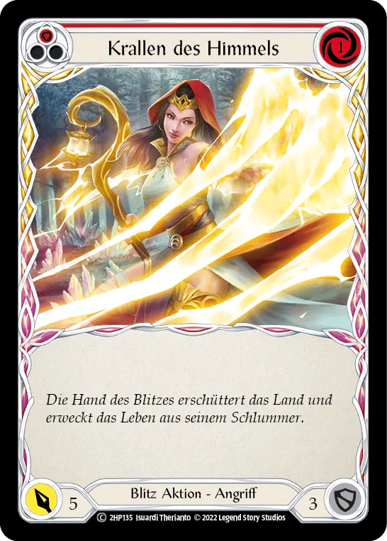 Heaven's Claws (Red) — History Pack 2 - Black Label — Flesh and Blood