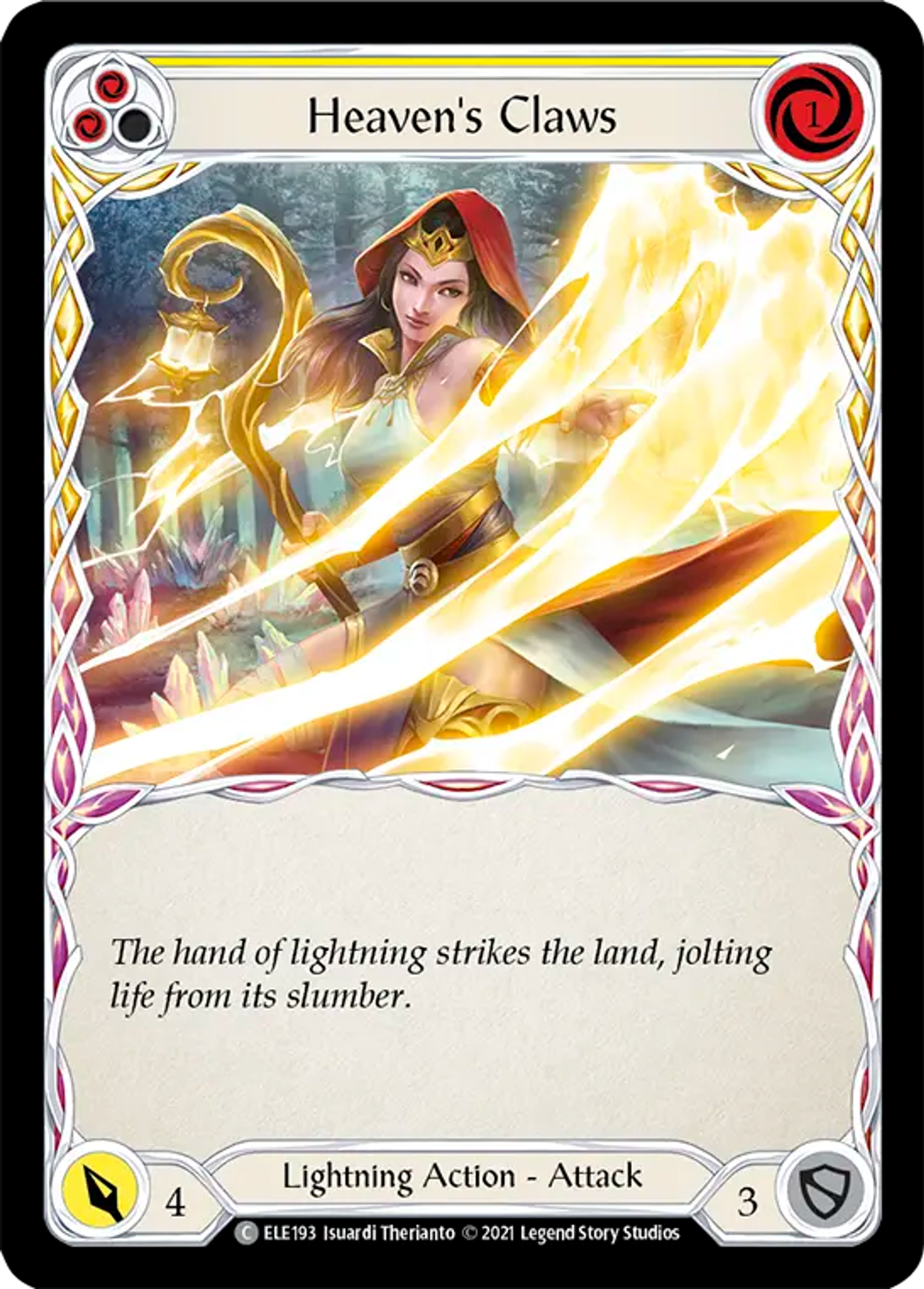 Heaven's Claws (Yellow) — Tales of Aria — Flesh and Blood