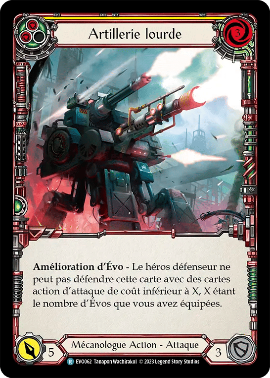 Artillerie lourde — Bright Lights — Flesh and Blood