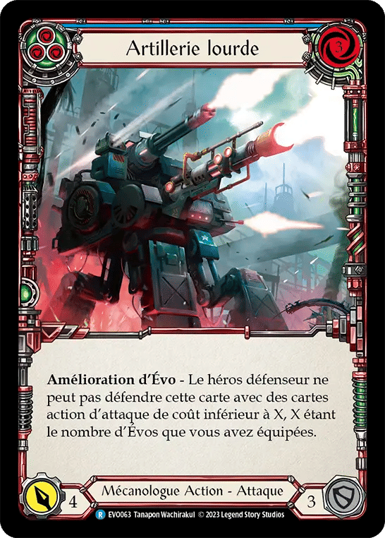 Artillerie lourde — Bright Lights — Flesh and Blood