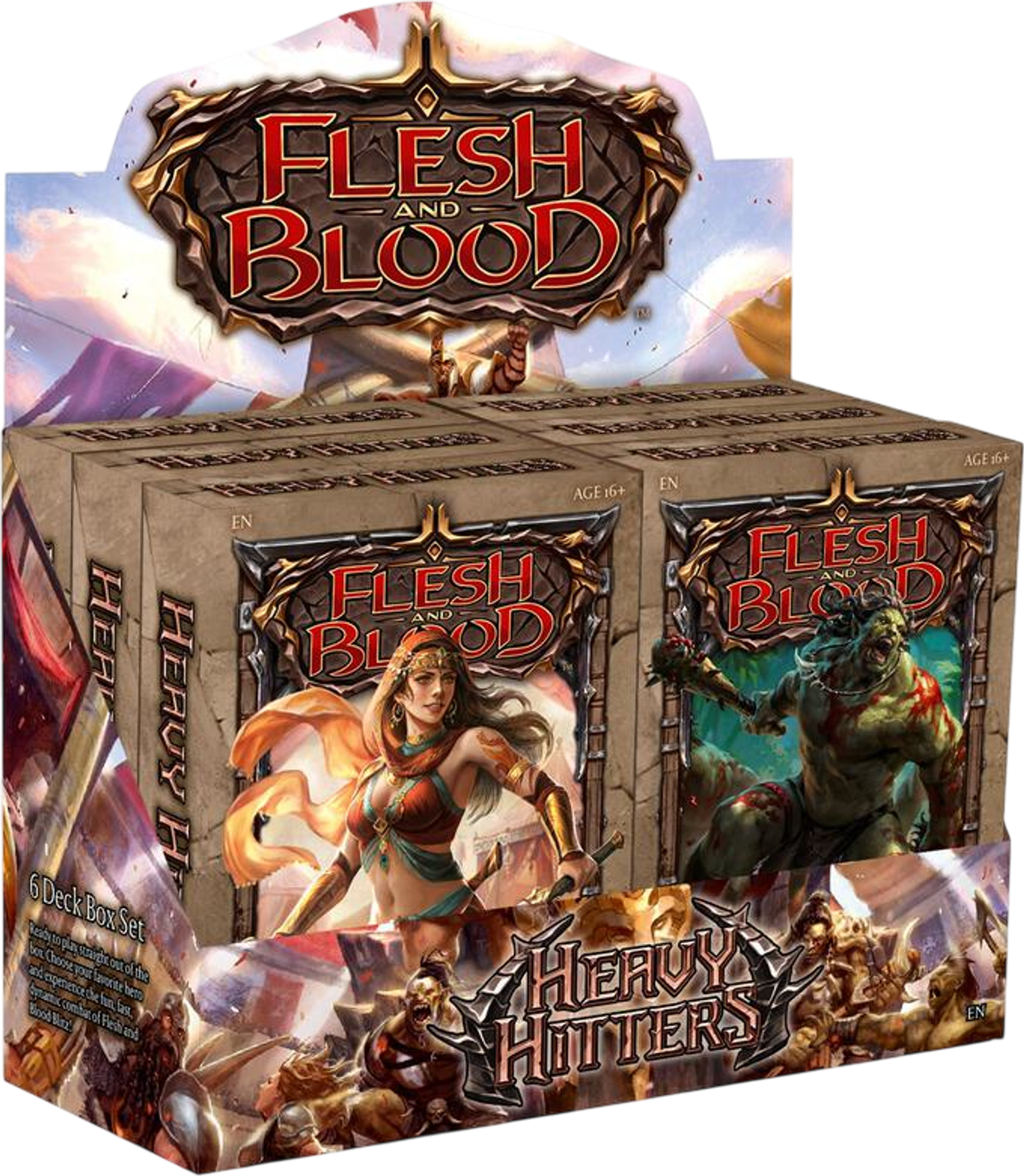 Product image for Heavy Hitters Blitz Deck Display