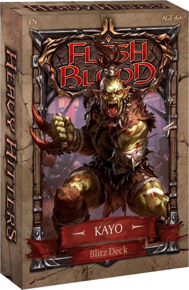Heavy Hitters Blitz Deck - Kayo — Kayo - Heavy Hitters Blitz Deck — Flesh and Blood