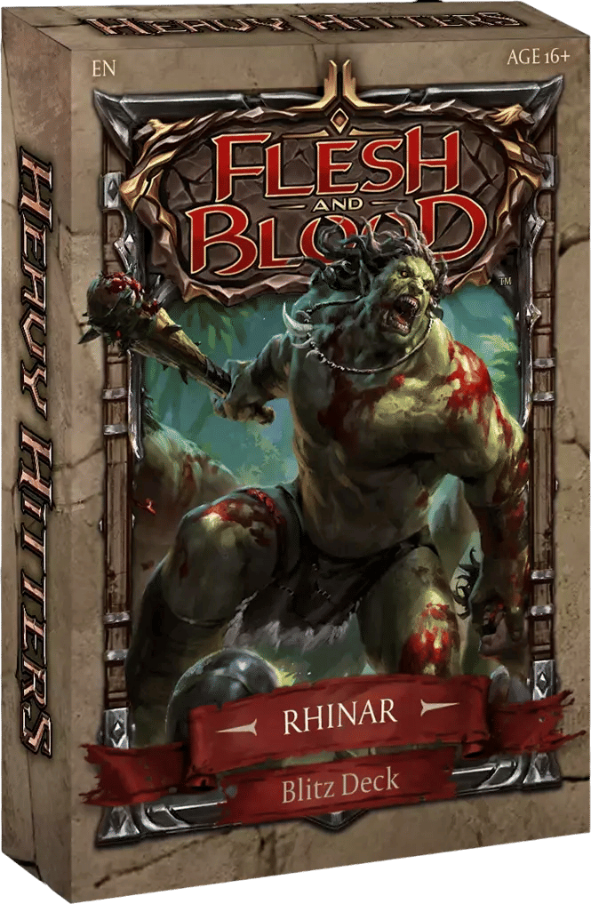 Heavy Hitters Blitz Deck - Rhinar — Rhinar - Heavy Hitters Blitz Deck — Flesh and Blood