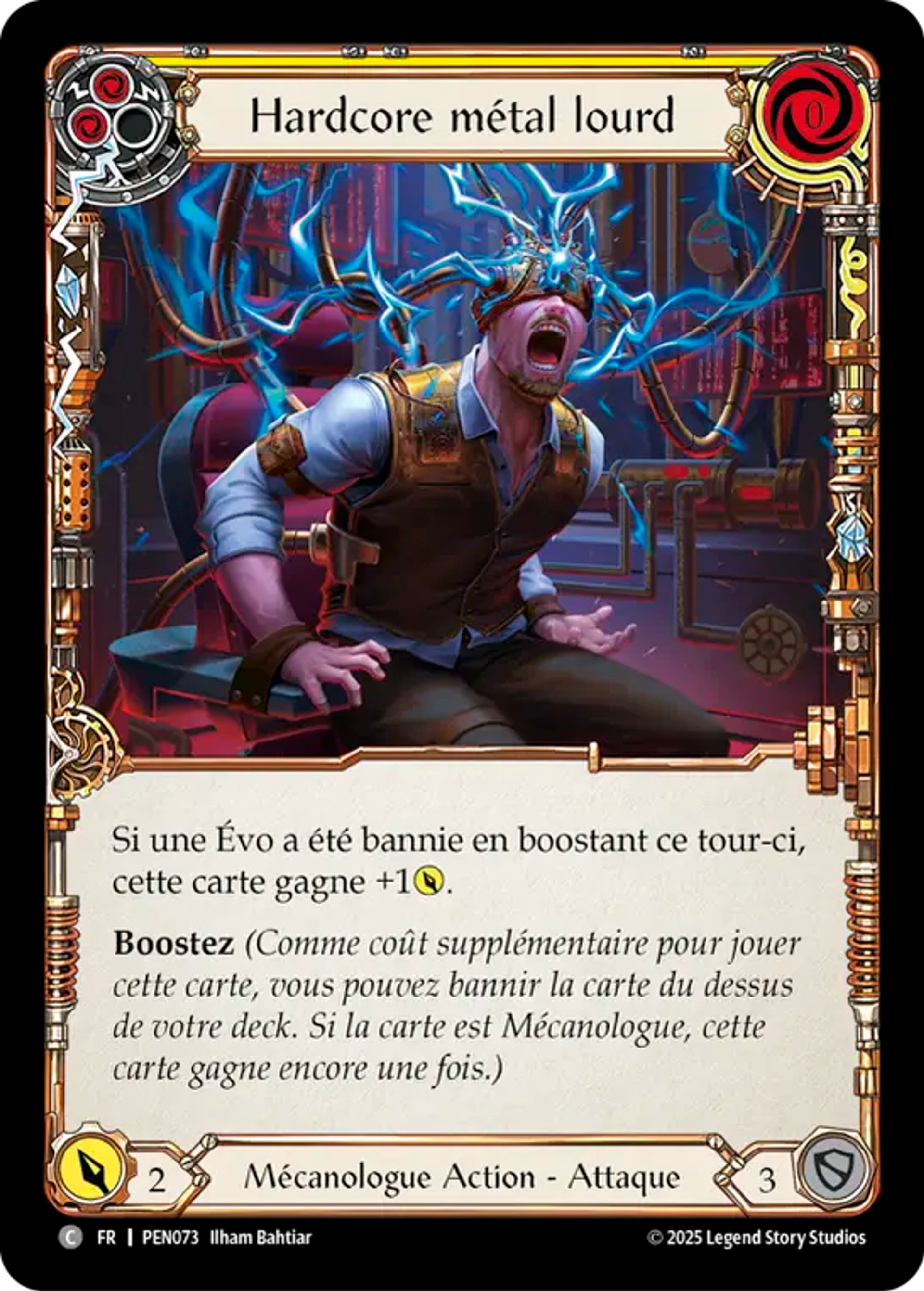 Heavy Metal Hardcore (Yellow) — Compendium of Rathe — Flesh and Blood