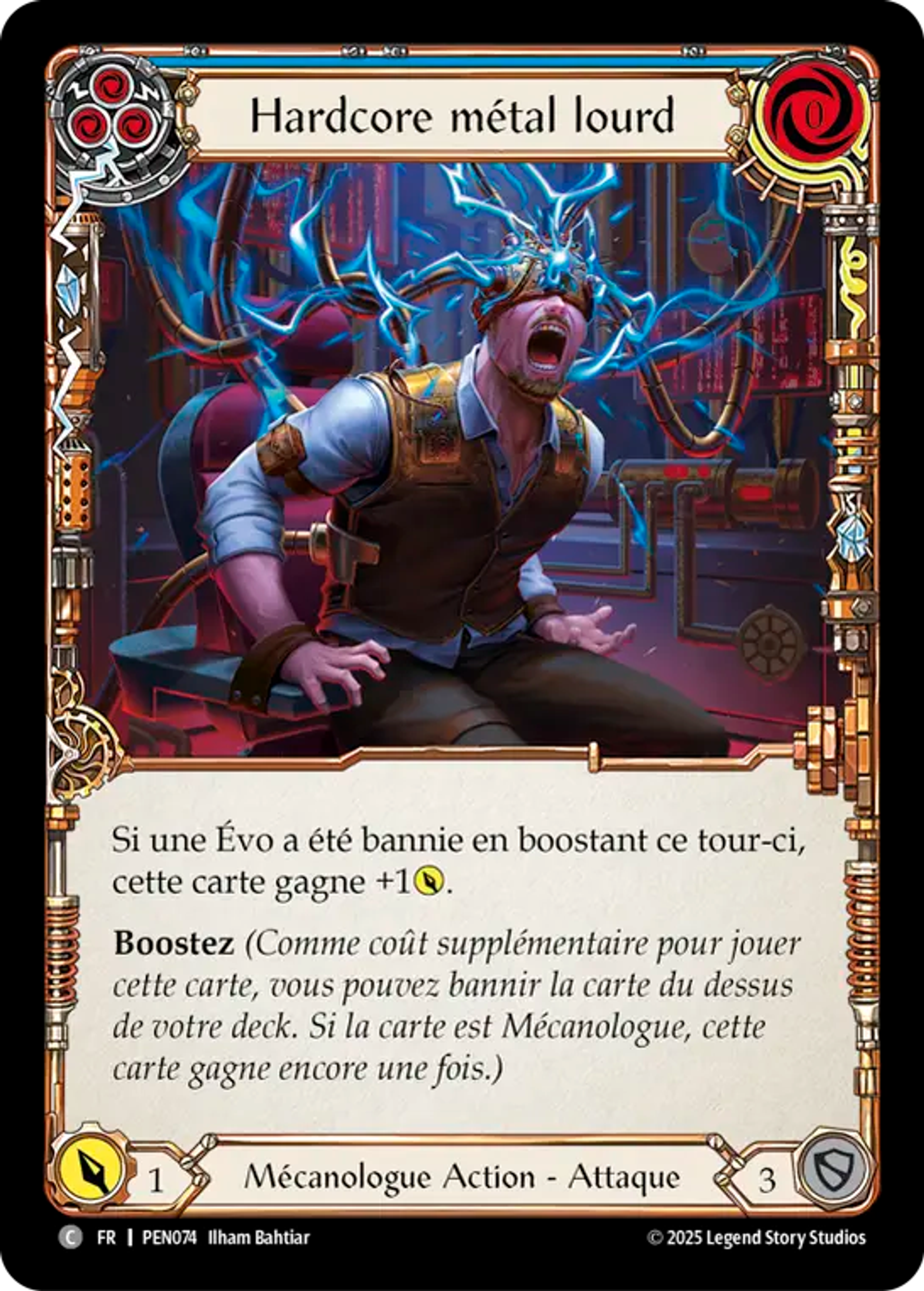 Heavy Metal Hardcore (Blue) — Compendium of Rathe — Flesh and Blood