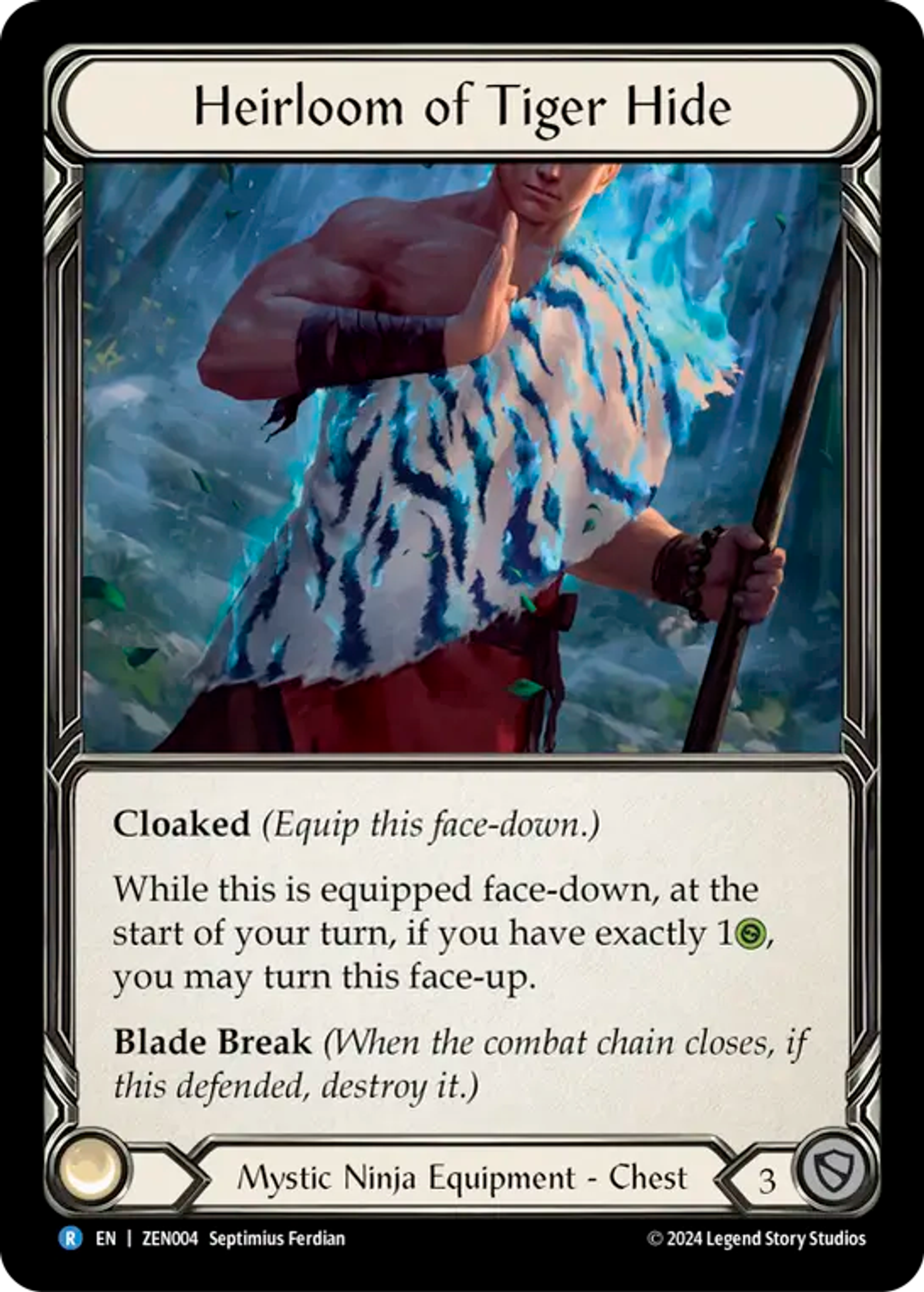Heirloom of Tiger Hide — Zen - Blitz Deck — Flesh and Blood