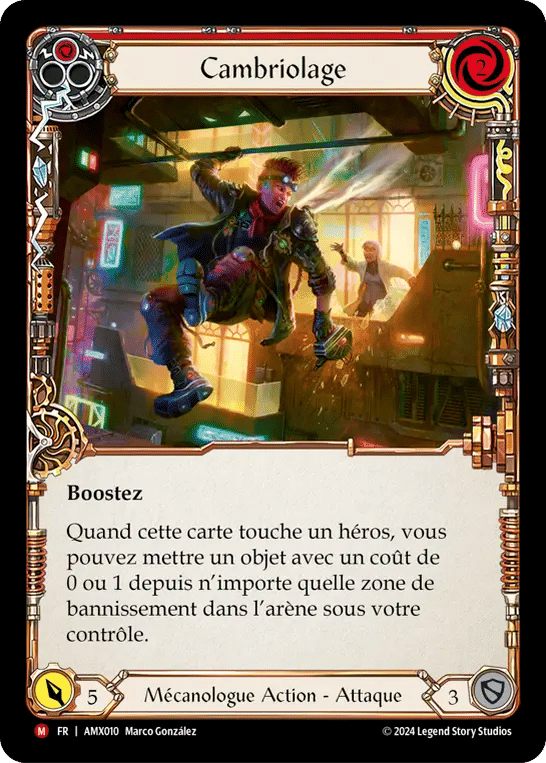 Cambriolage — Armory Deck - Maxx 'The Hype' Nitro — Flesh and Blood