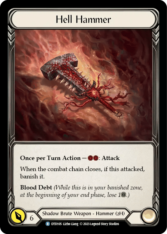 Hell Hammer — Dusk till Dawn — Flesh and Blood