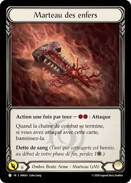 Marteau des enfers — Usurp the Shadow Throne — Flesh and Blood
