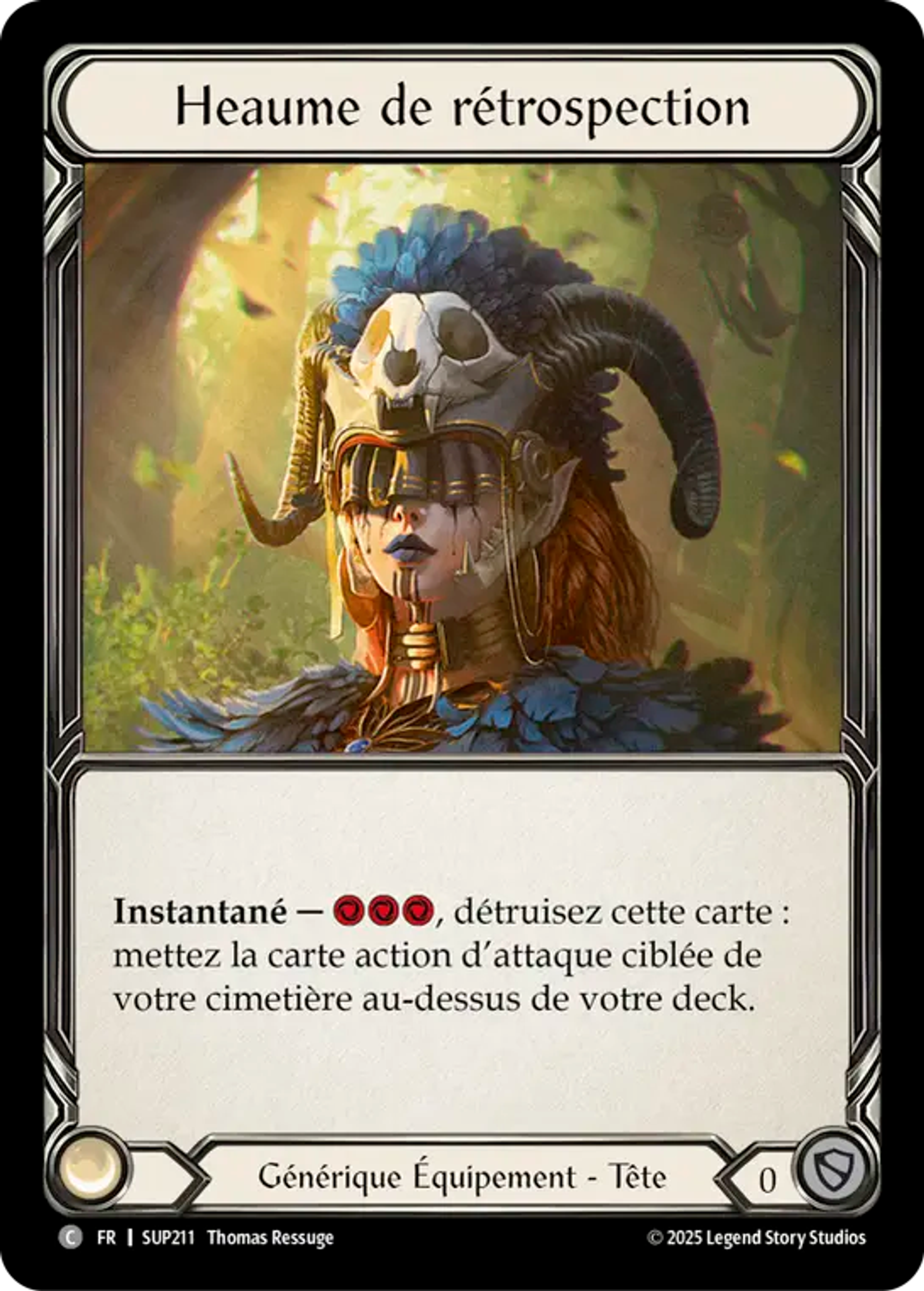 Heaume de rétrospection — Super Slam — Flesh and Blood