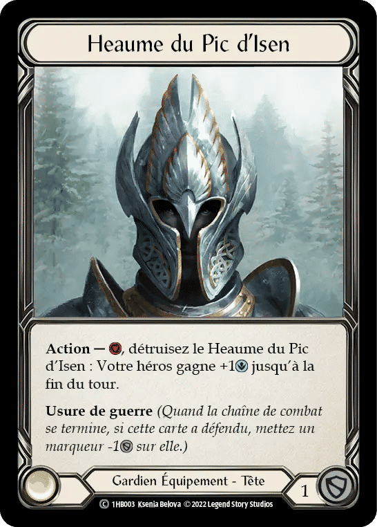 Heaume du Pic d’Isen — Bravo - Blitz Deck — Flesh and Blood