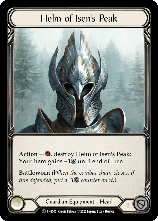Helm of Isen's Peak — Bravo - Blitz Deck — Flesh and Blood