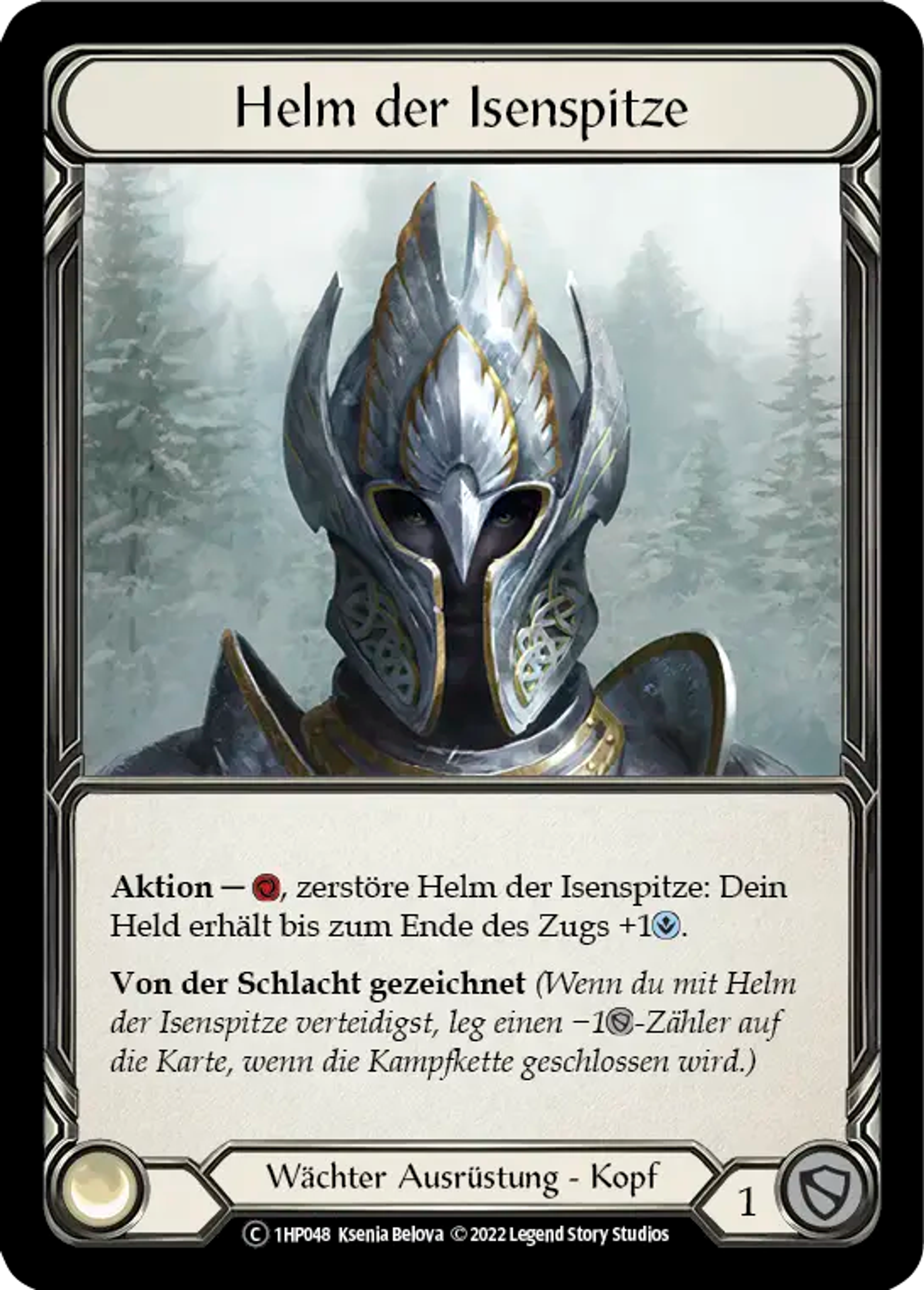 Helm of Isen's Peak — History Pack 1 - Black Label — Flesh and Blood