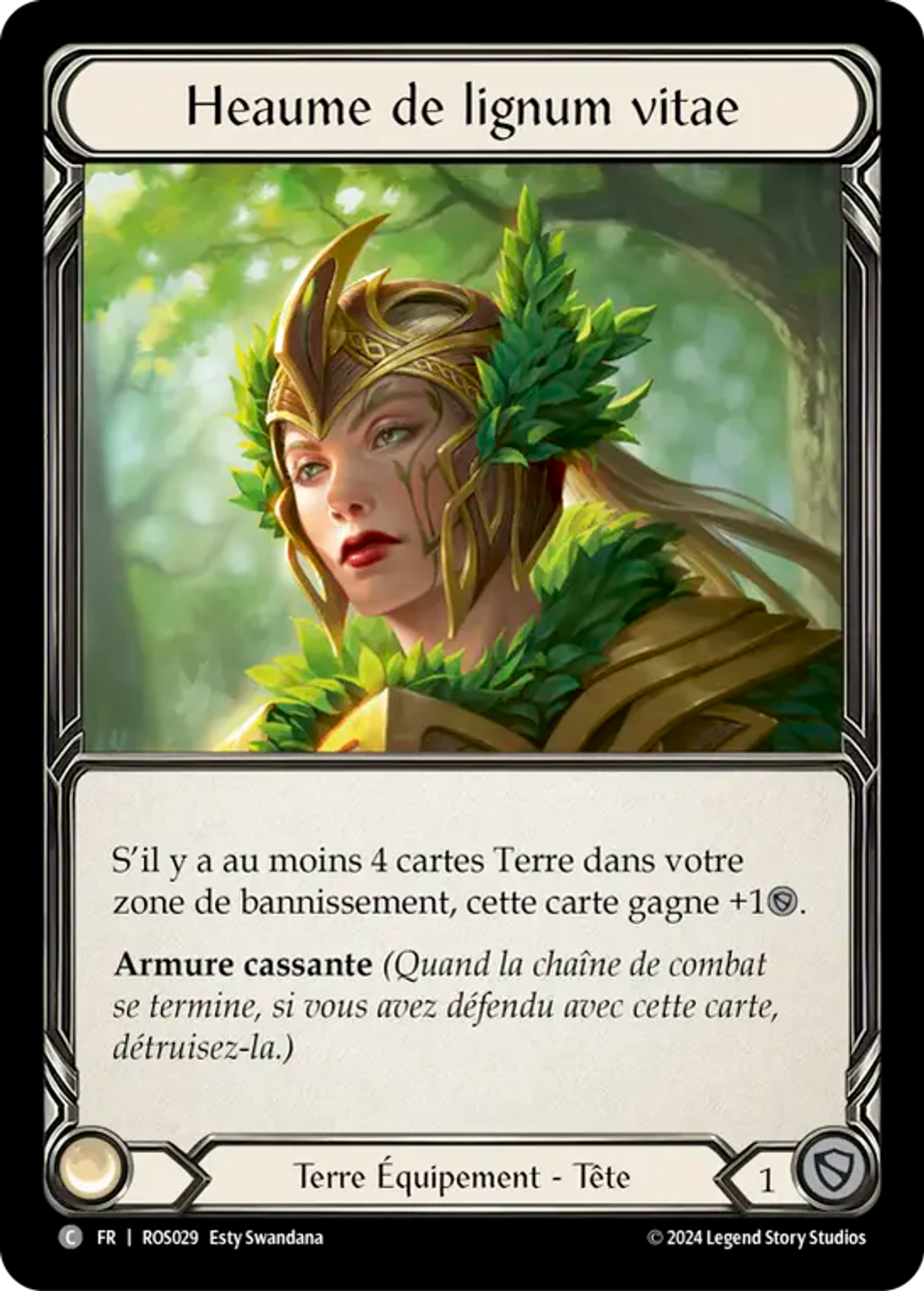 Heaume de lignum vitae — Rosetta — Flesh and Blood