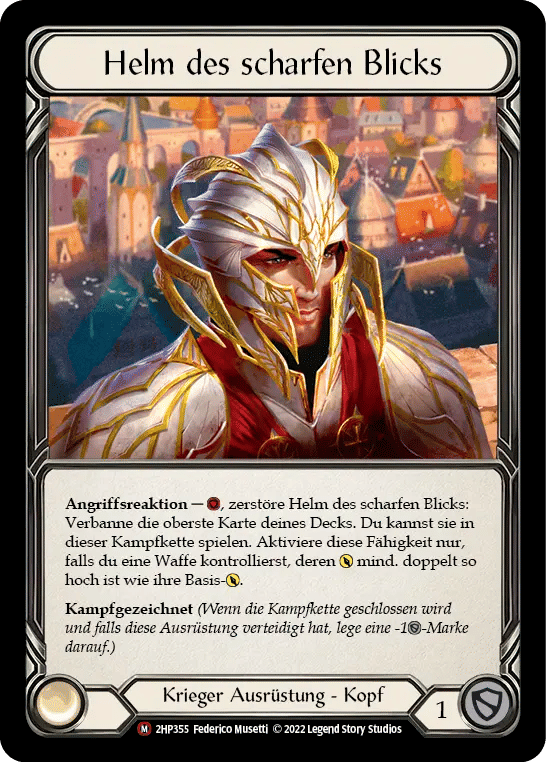 Helm of Sharp Eye — History Pack 2 - Black Label — Flesh and Blood