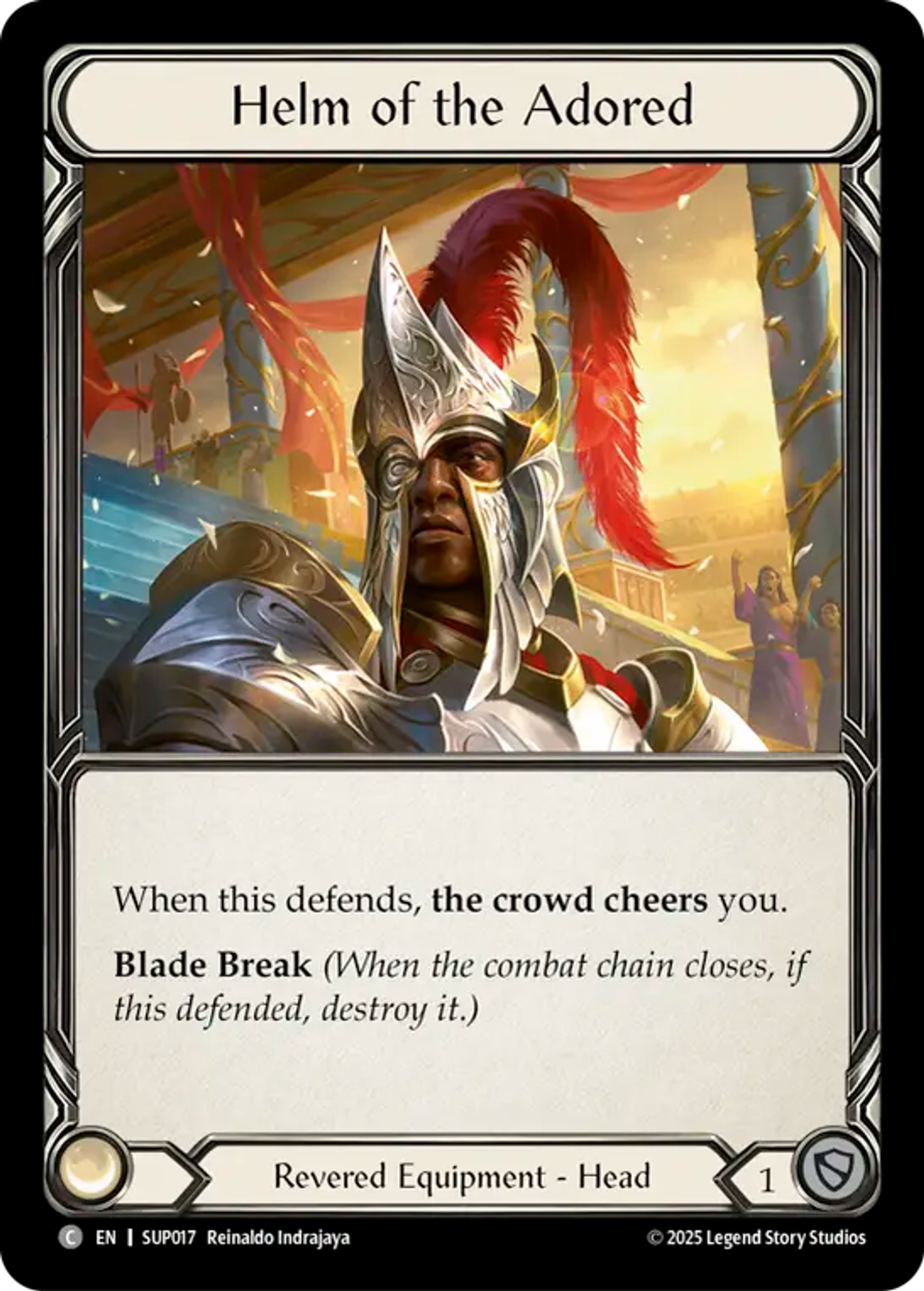 Helm of the Adored — Super Slam — Flesh and Blood