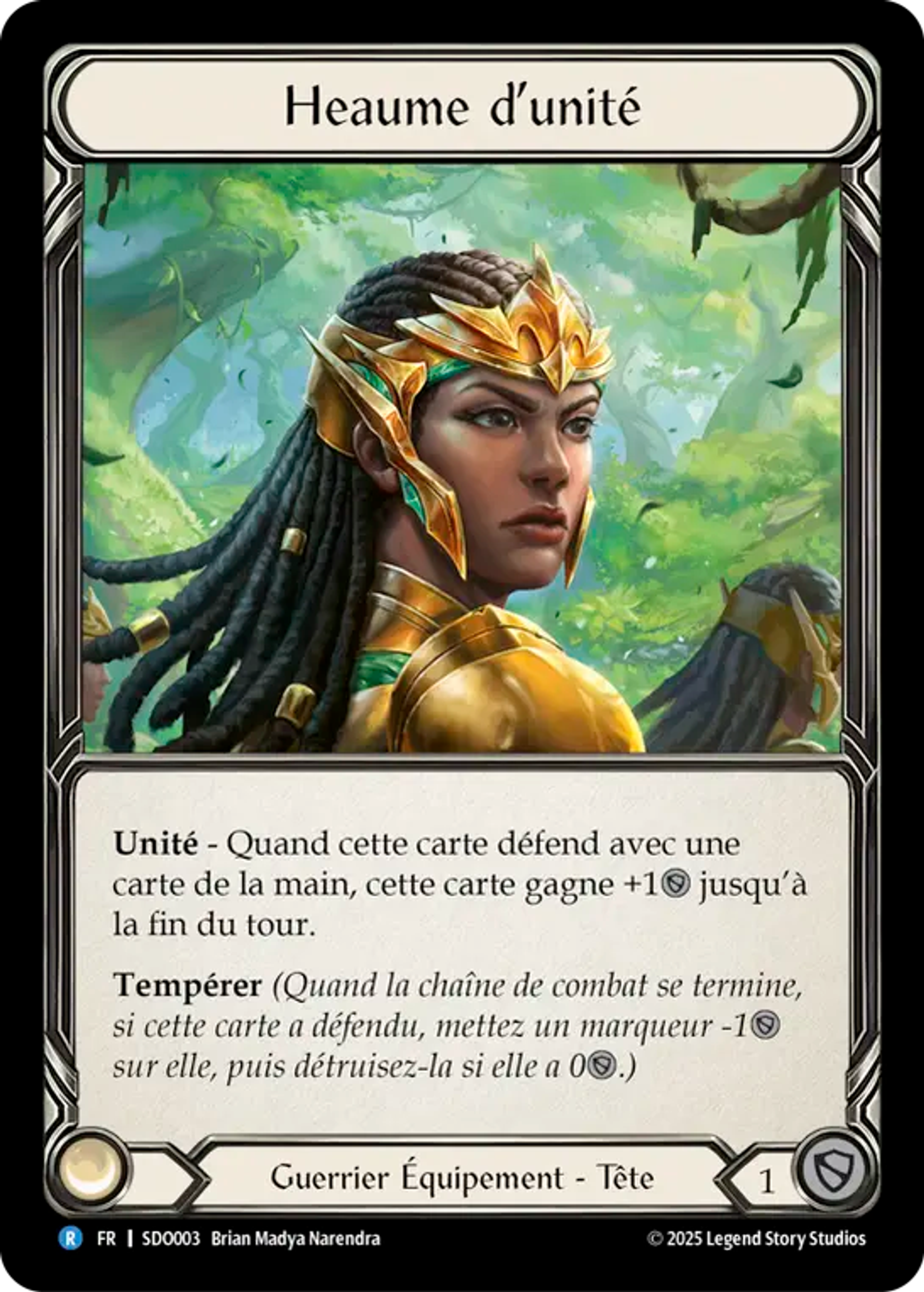 Heaume d’unité — Silver Age Chapter 2 - Dorinthea — Flesh and Blood