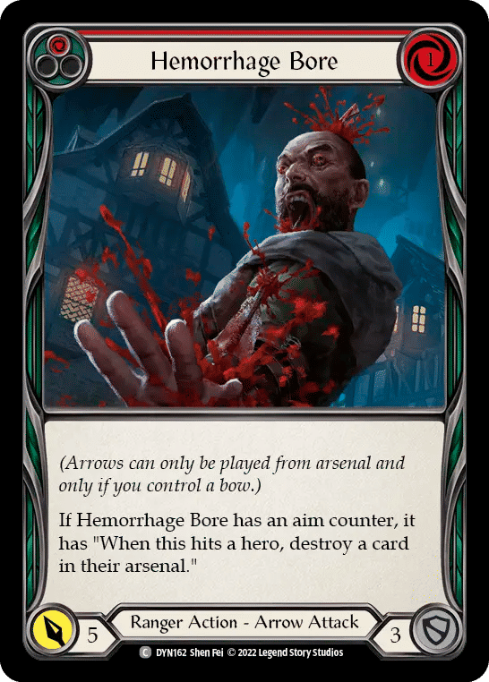 Hemorrhage Bore (Red) — Dynasty — Flesh and Blood