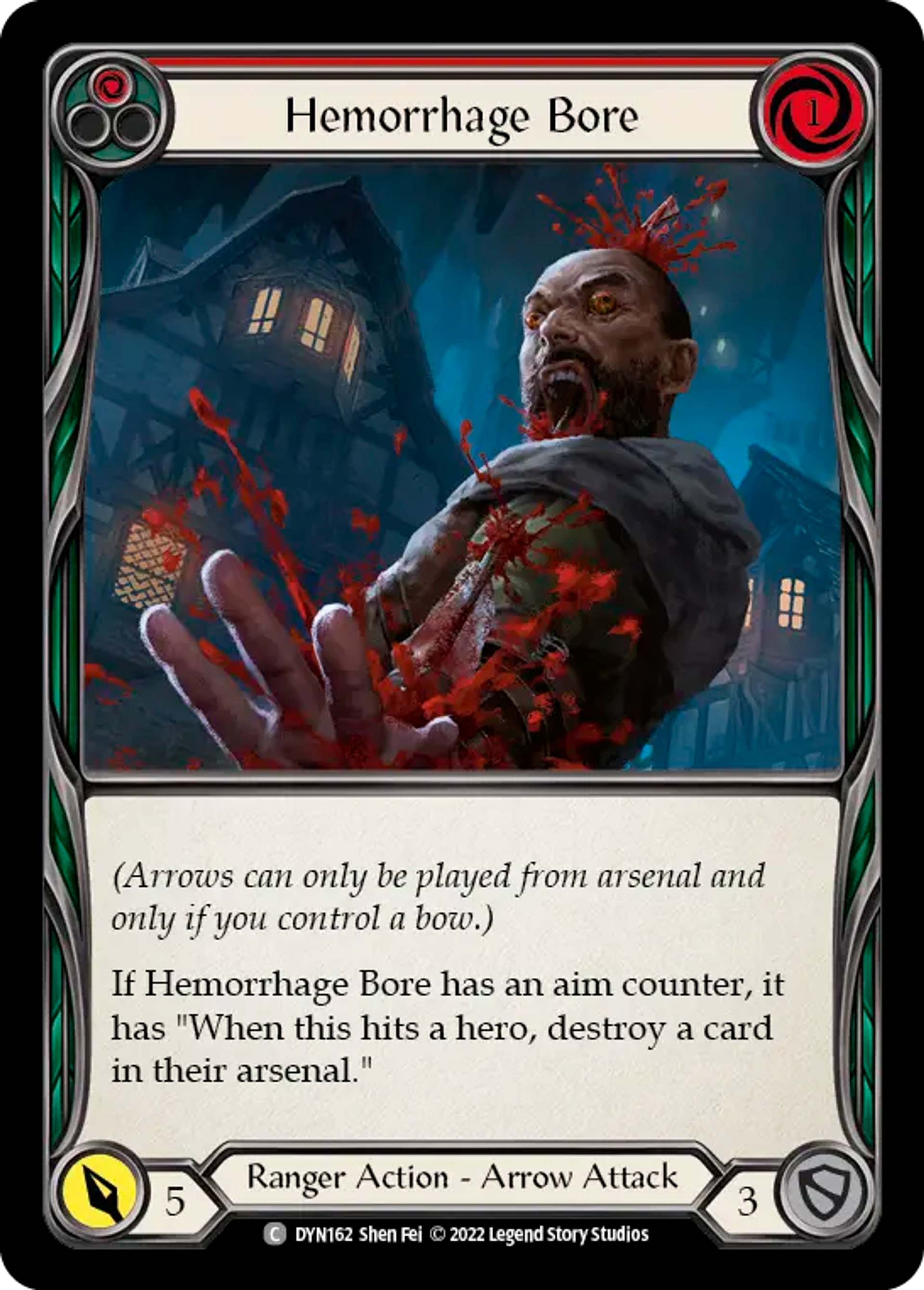 Hemorrhage Bore (Red) — Dynasty — Flesh and Blood