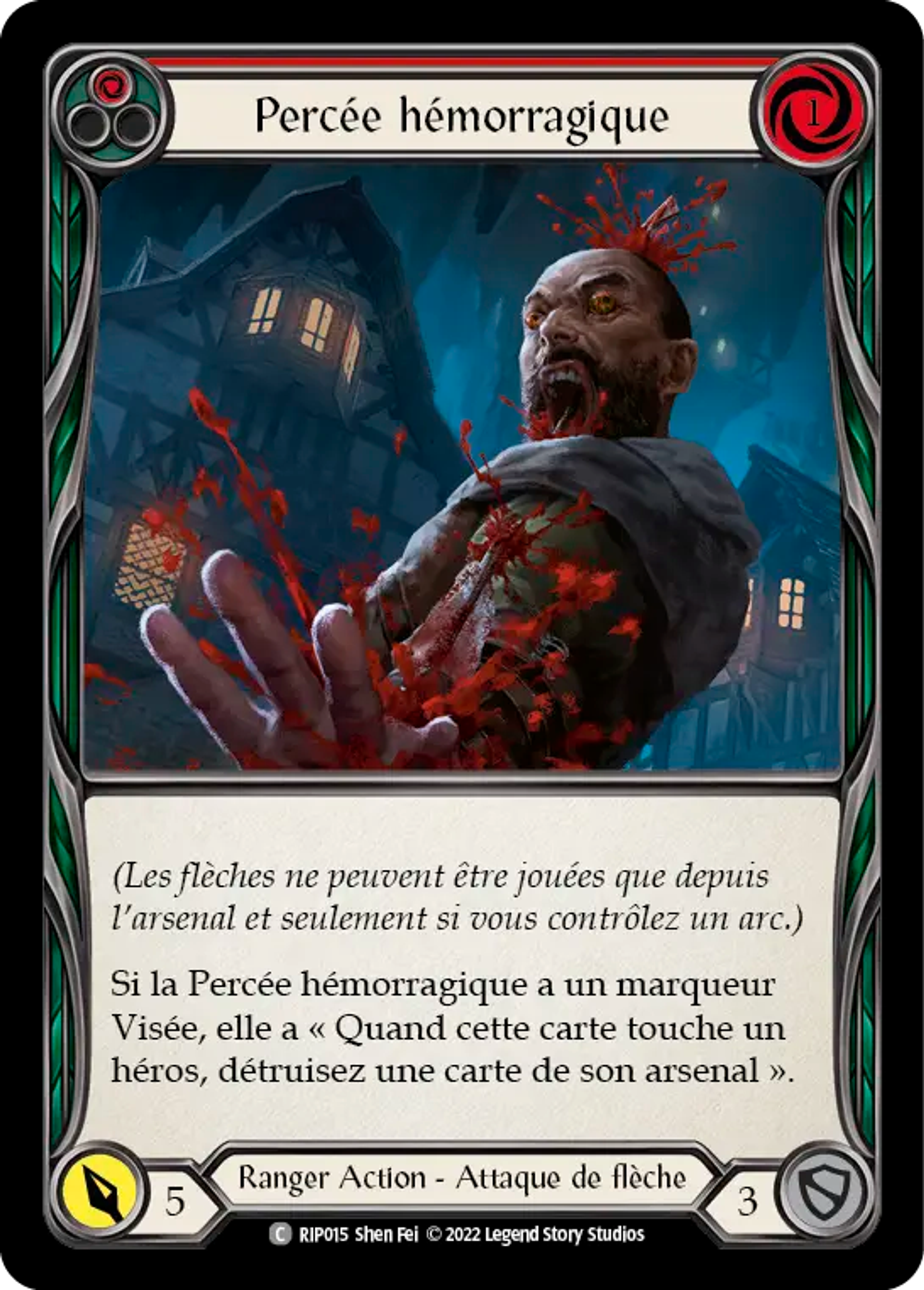 Percée hémorragique — Riptide - Blitz Deck — Flesh and Blood