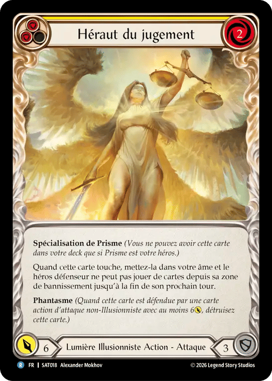 Héraut du jugement — Silver Age - Prism, Advent of Thrones — Flesh and Blood