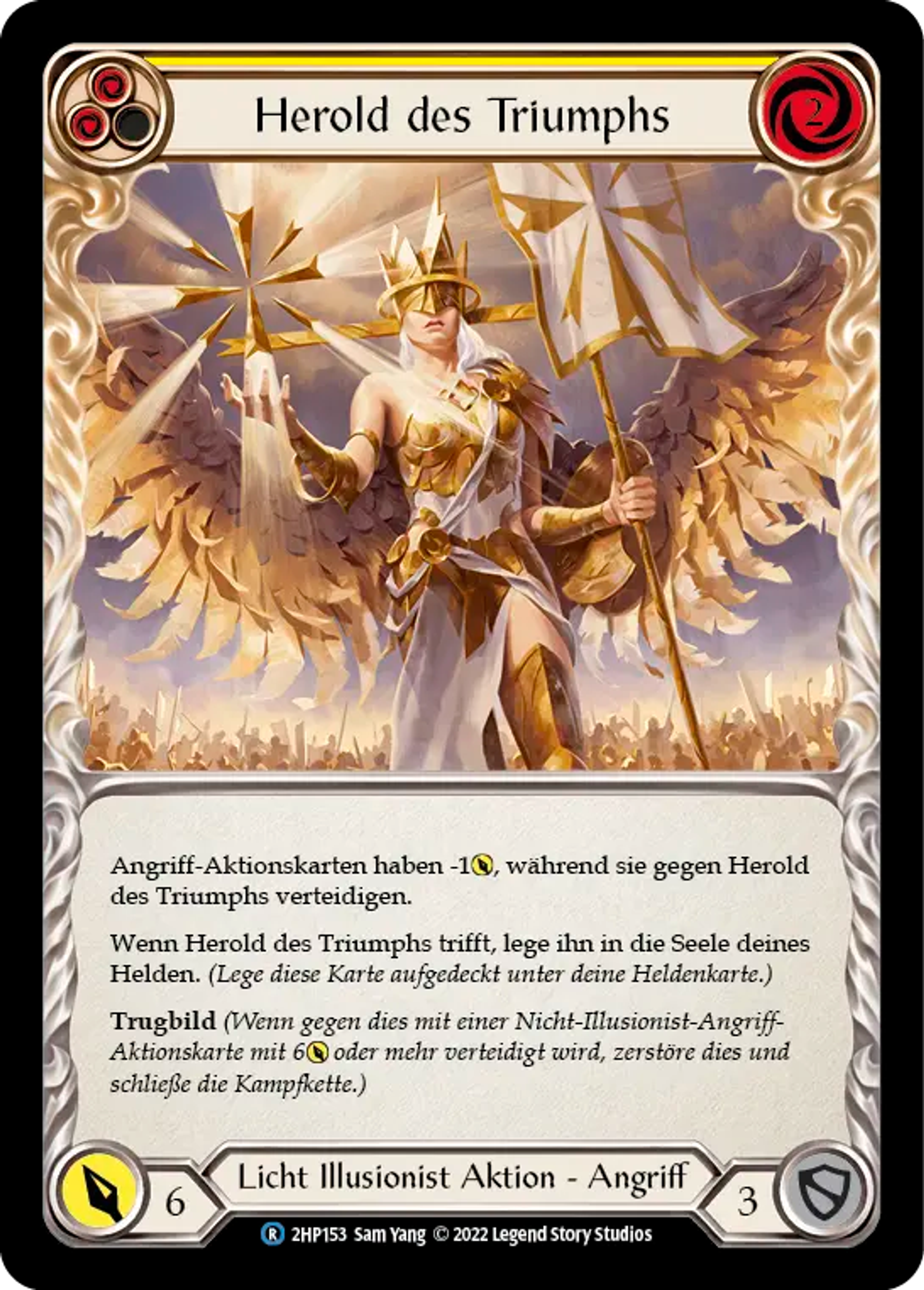 Herald of Triumph (Yellow) — History Pack 2 - Black Label — Flesh and Blood