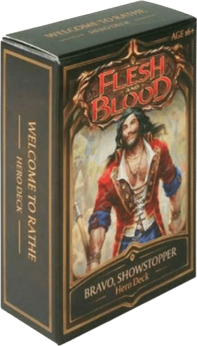 Welcome to Rathe - Bravo, Showstopper Hero Deck — Bravo, Showstopper - Hero Deck — Flesh and Blood