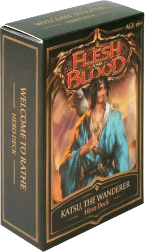 Welcome to Rathe - Katsu, the Wanderer Hero Deck — Katsu, the Wanderer - Hero Deck — Flesh and Blood