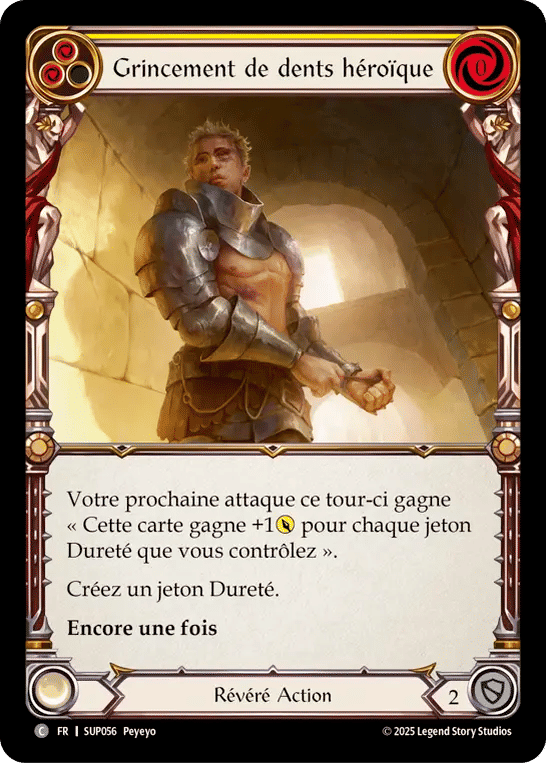 Grincement de dents héroïque — Super Slam — Flesh and Blood