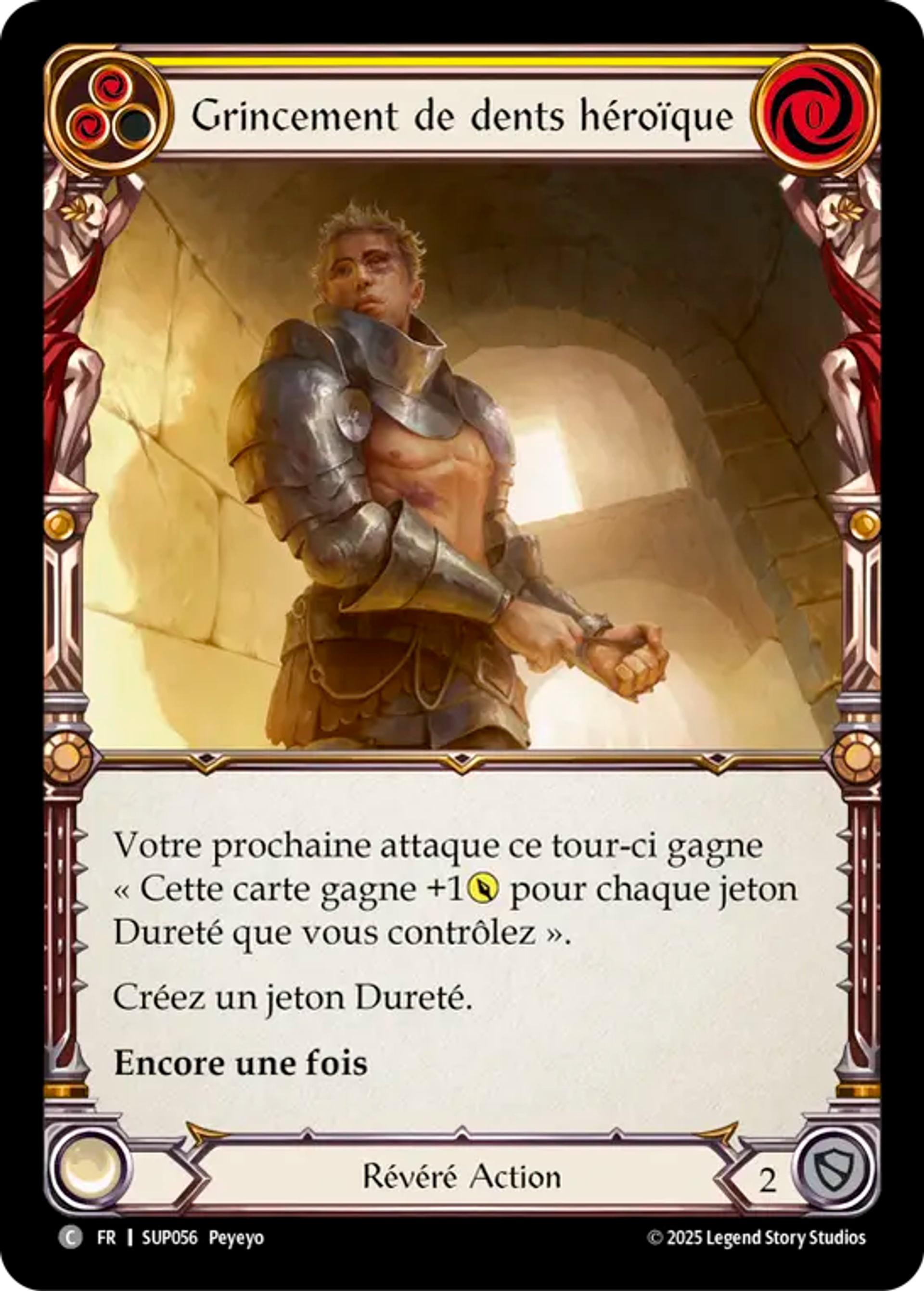 Grincement de dents héroïque — Super Slam — Flesh and Blood