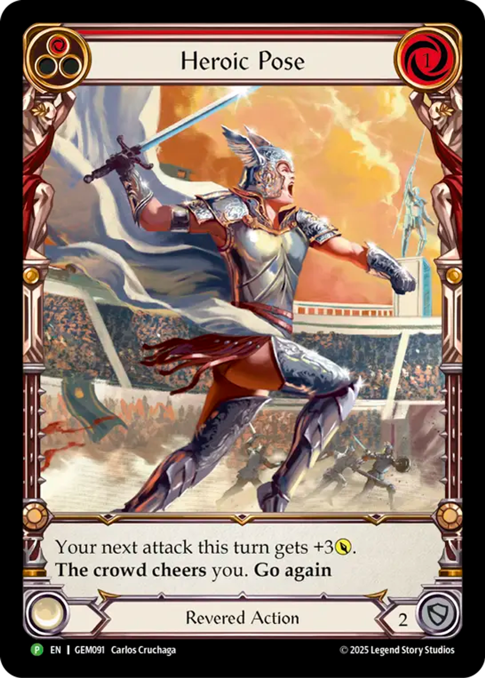 Heroic Pose — GEM - Pack 3 — Flesh and Blood