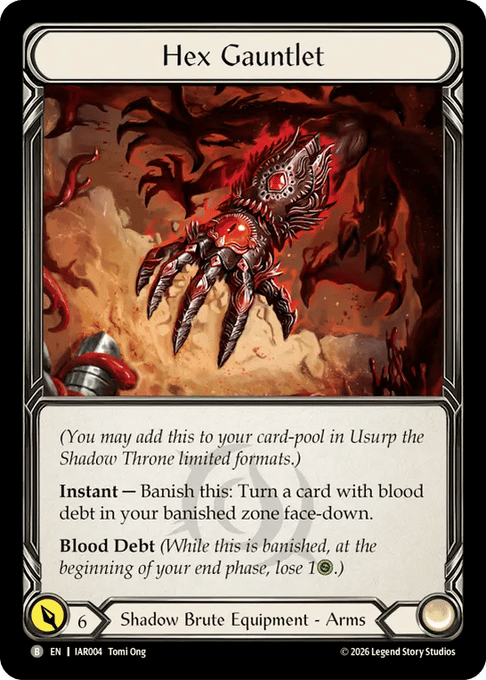 Hex Gauntlet — Usurp the Shadow Throne — Flesh and Blood