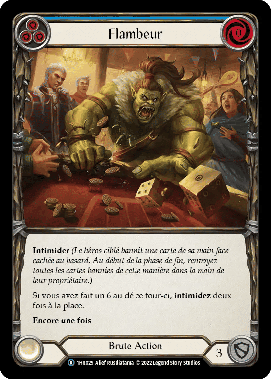 Flambeur — Rhinar - Blitz Deck — Flesh and Blood
