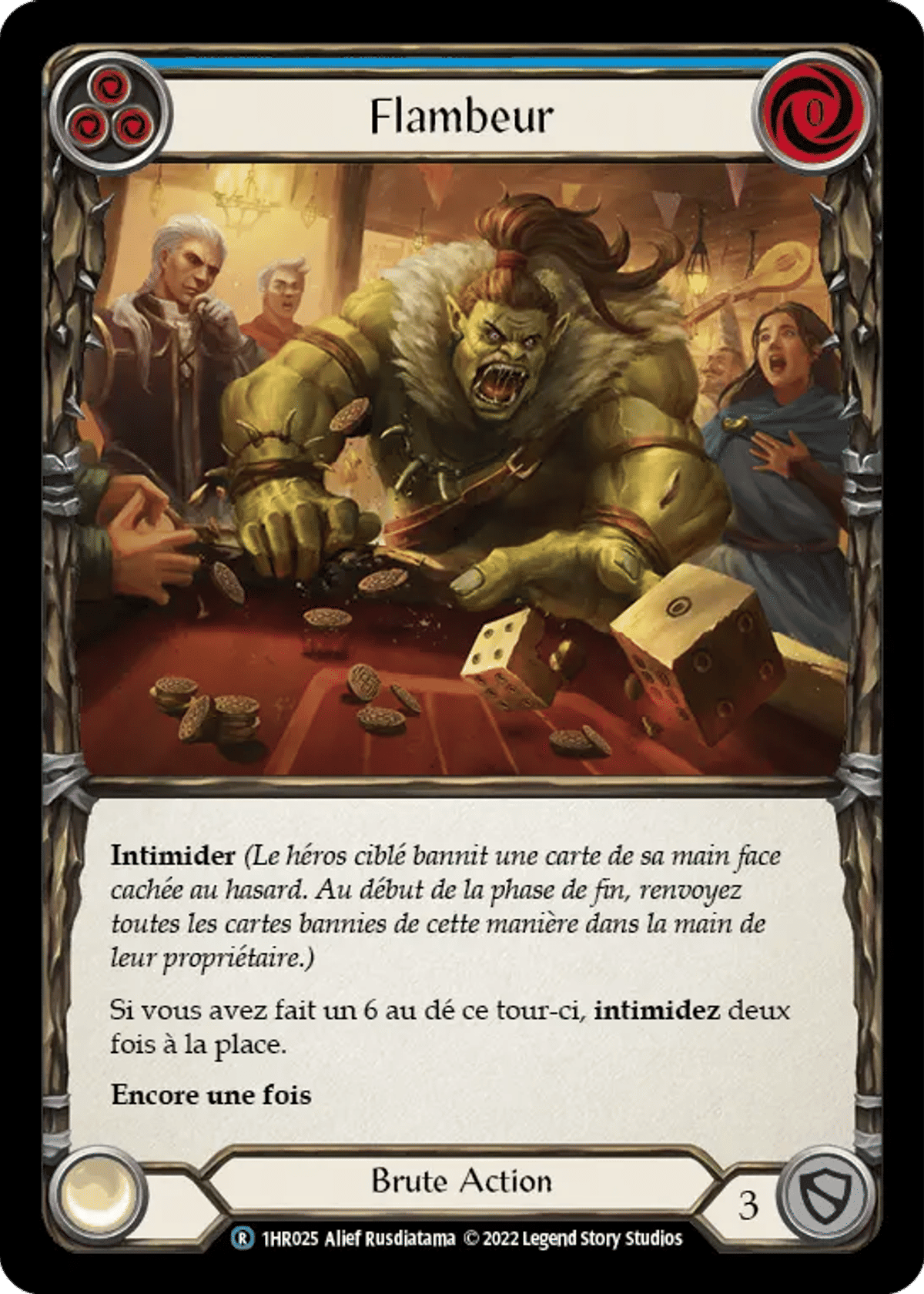 Flambeur from Rhinar - Blitz Deck - Flesh and Blood