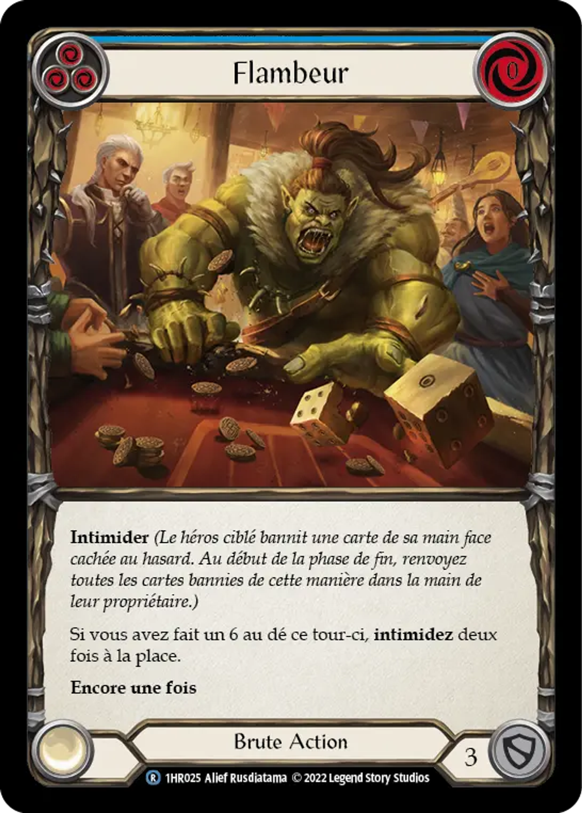 Flambeur — Rhinar - Blitz Deck — Flesh and Blood